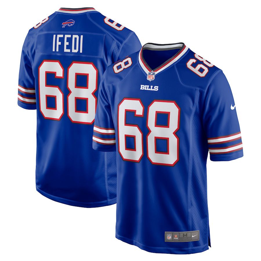 Men Buffalo Bills #68 Germain Ifedi Nike Royal Team Game NFL Jersey